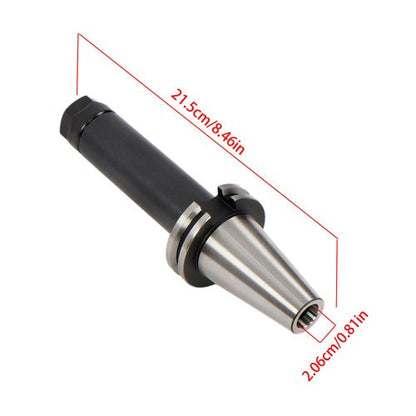 2Pcs High Speed CAT40-ER20 Collet Chucks 6" Gage Length Balanced G2.5/25000RPM