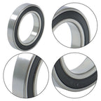 10Pcs 6907-2RS Bearings 35×55×10mm Double Rubber Seals Deep Groove Ball Bearing