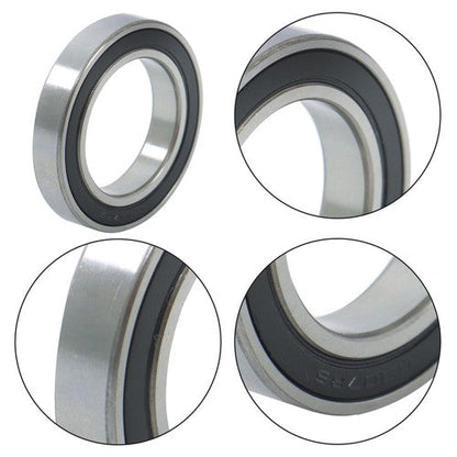 10Pcs 6907-2RS Bearings 35×55×10mm Double Rubber Seals Deep Groove Ball Bearing