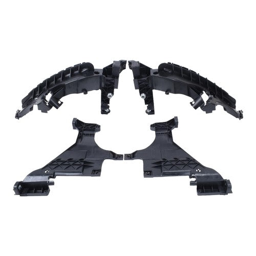 4PCS Front Headlight Mount Support Plate Bracket For Audi A4 S4 2013-2015 2016