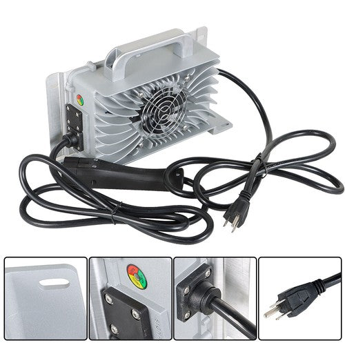 For EZGO Golf Carts RXV & TXT Plug 48 V 15 A Battery Charger Waterproof