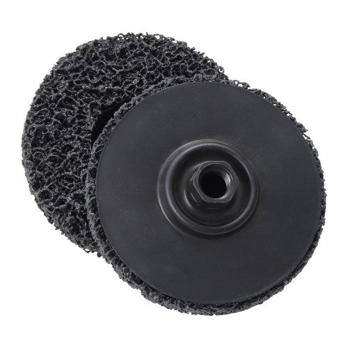 2 Pack 4.5" Spun-Fiber Discs Paint Eater Discs for Rotating Palm Sander