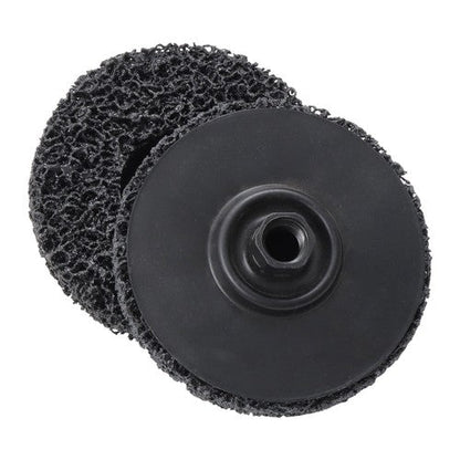 2 Pack 4.5" Spun-Fiber Discs Paint Eater Discs for Rotating Palm Sander