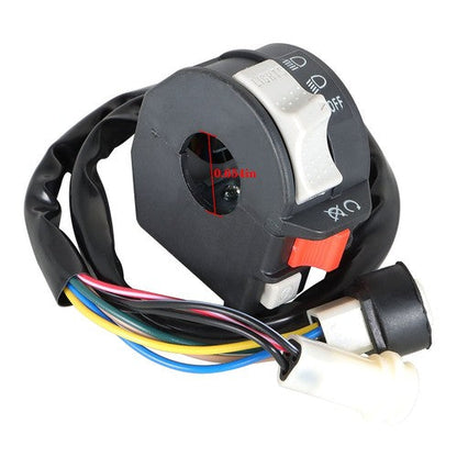Left Handlebar Kill Switch Start Off Headlight For Yamaha MOTO-4 YFM 225 250 350