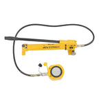50T Low Profile Hydraulic Cylinder Jack Kit+CP-700 Manual Hydraulic Hand Pump