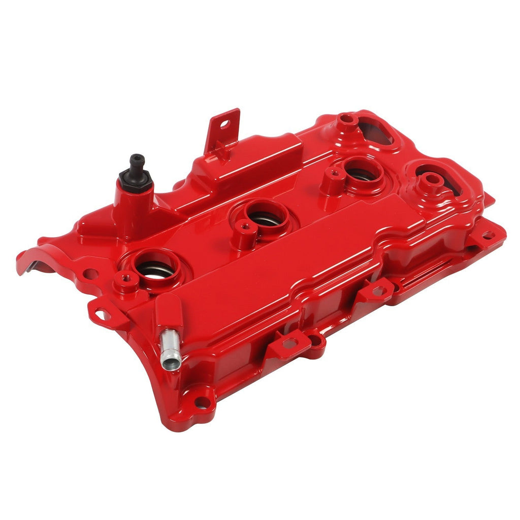 2Pcs Red Aluminum Valve Covers Set for 2009-20 Nissan Maxima Murano 3.5L