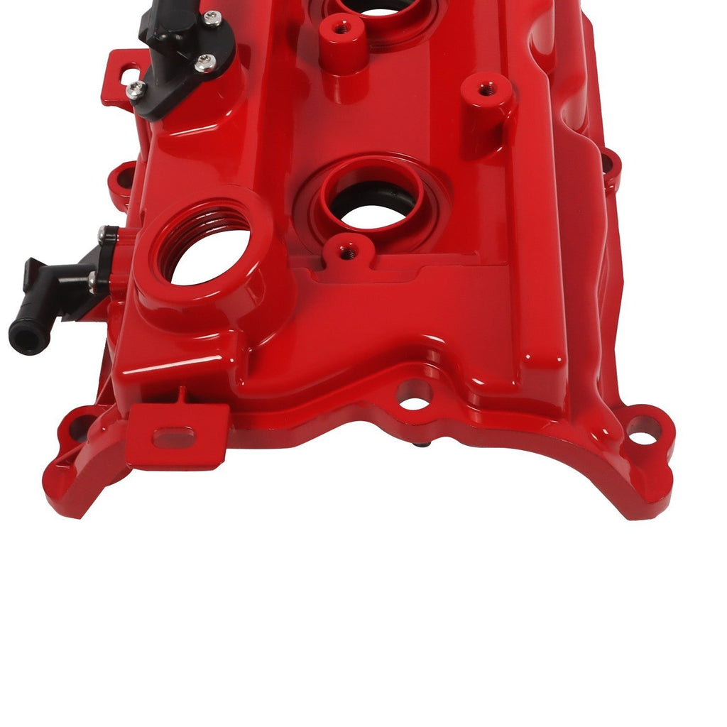 2Pcs Red Aluminum Valve Covers Set for 2009-20 Nissan Maxima Murano 3.5L
