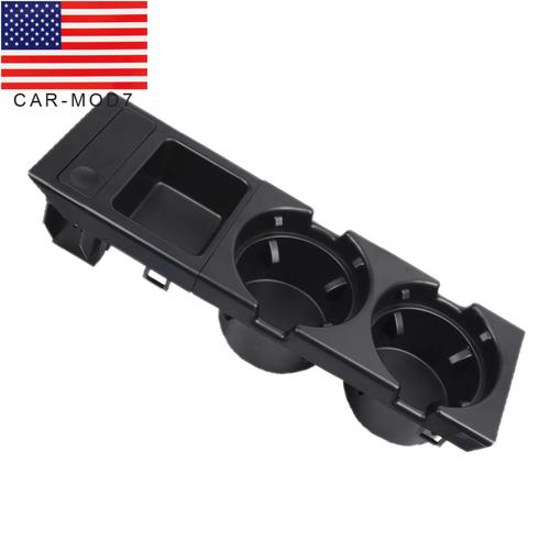 BMW E46 Black Front Center Console Cup & Coin Holder 51168217953