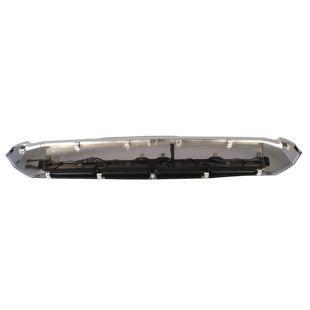 Chrome Front Upper Hood Bulge Molding Grille w/Lights for 2014-21 Toyota Tundra