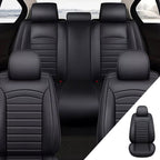 2010-2024 Honda CRV Accord Civic Full Leather Seat Covers Front & Rear Set