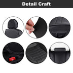 2010-2024 Honda CRV Accord Civic Full Leather Seat Covers Front & Rear Set