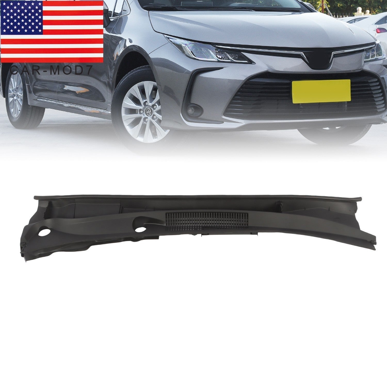 2019-2023 Toyota Corolla Front Cowl Vent Grille Top Cover Panel 5570802740