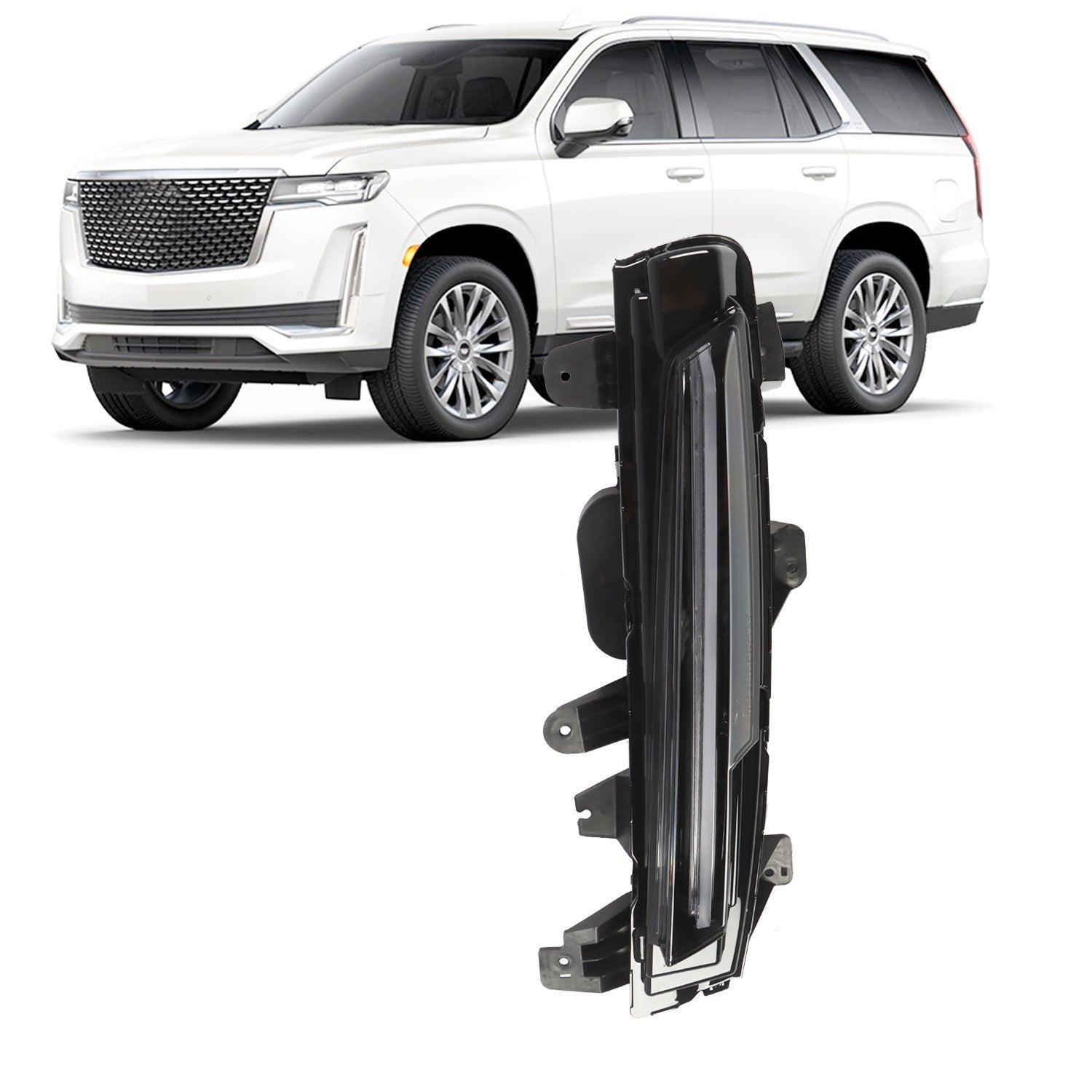 2021-2023 Cadillac Escalade LED Fog Light Daytime Running Lamp LH Driver