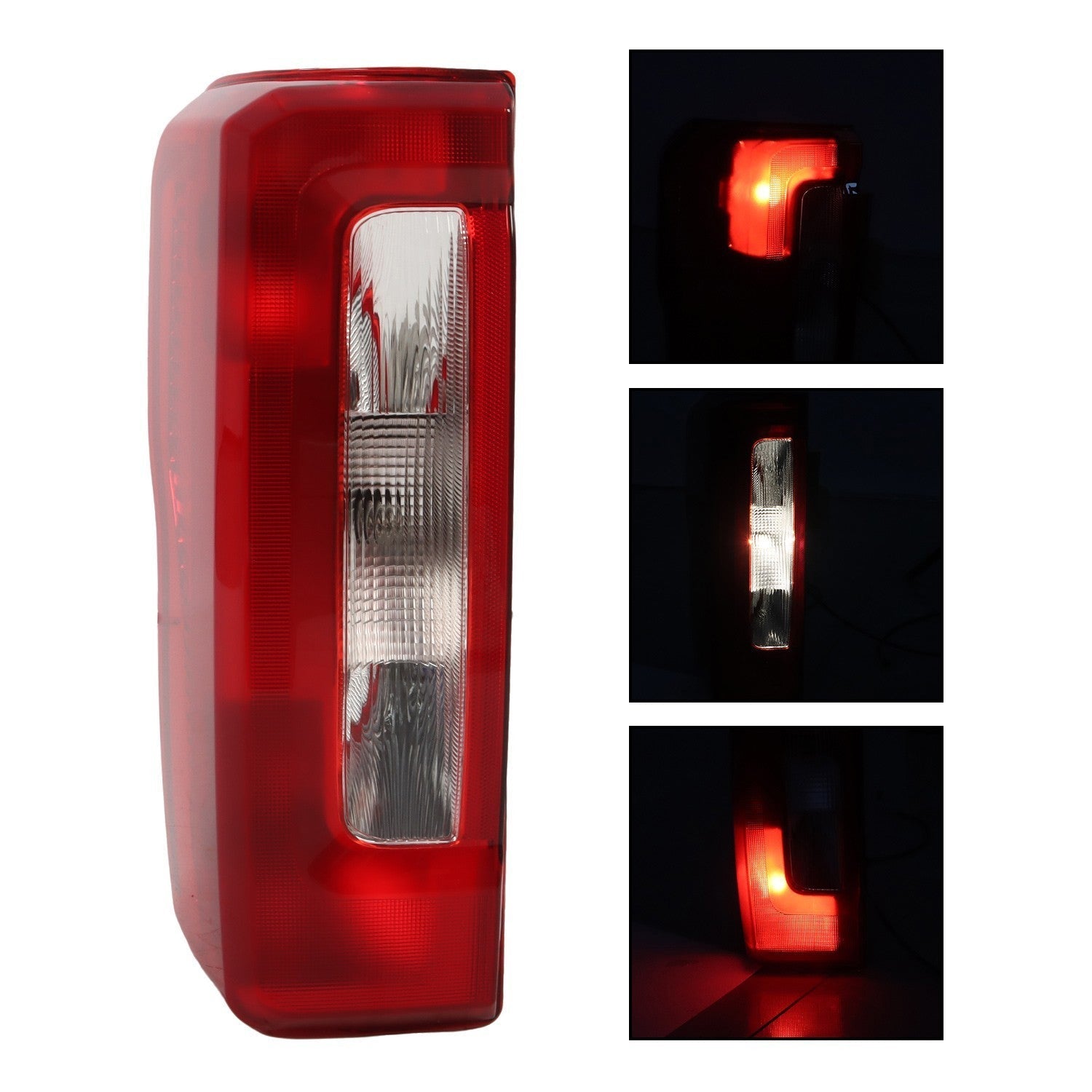 2023-2024 Ford F250 F350 Left Tail Light Incandescent No Blind Monitor