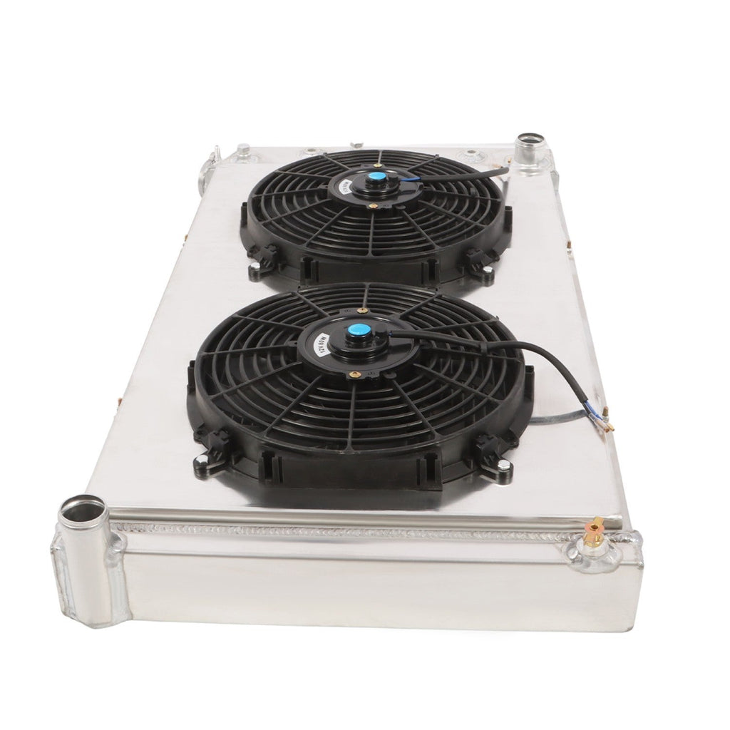 1968-1972 Chevelle GTO Cutlass Lemans 7.4L 4 Row Radiator + Fan + Relay