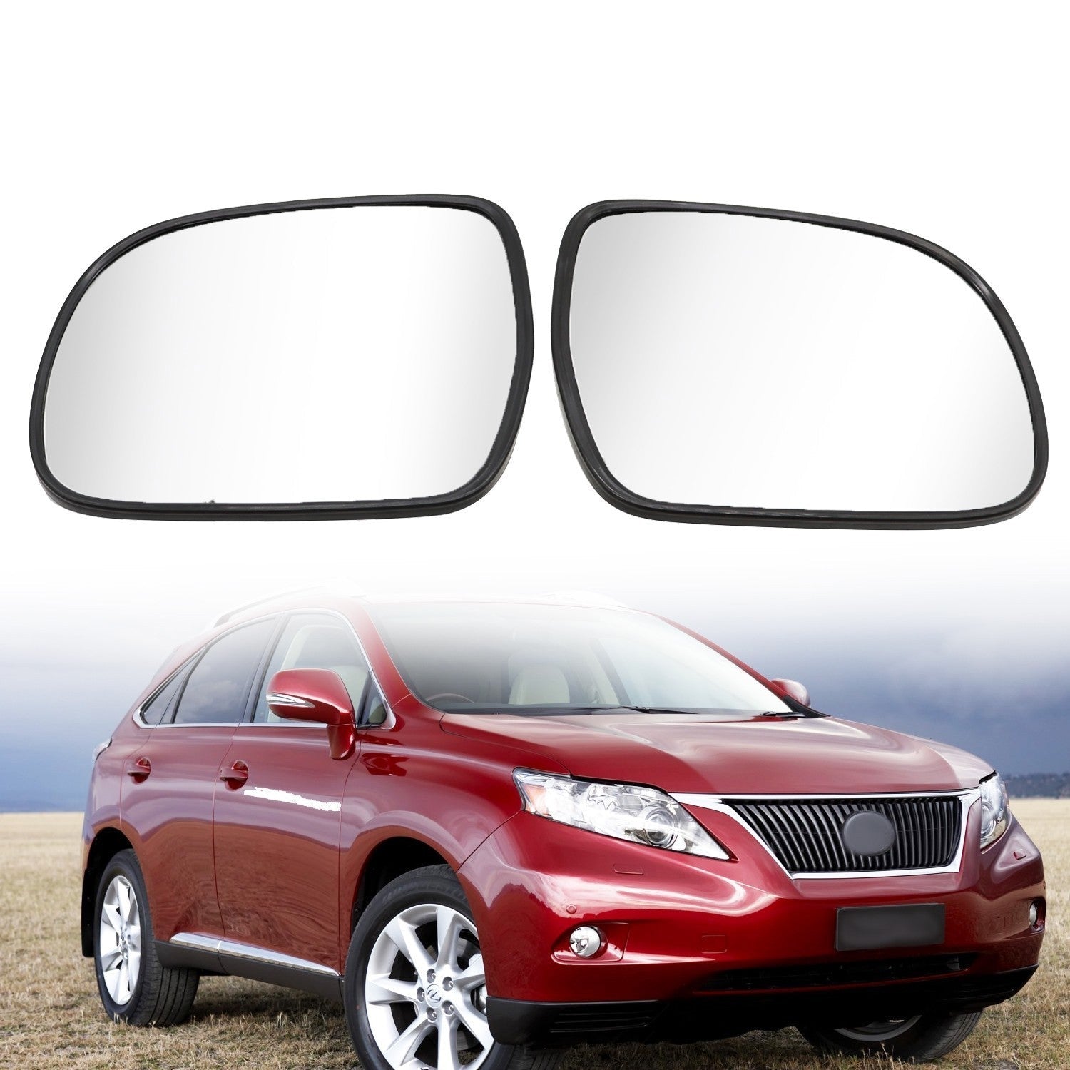Heated Side Mirror Glass Left Right for Lexus RX 300 330 350 400H 2004-2009