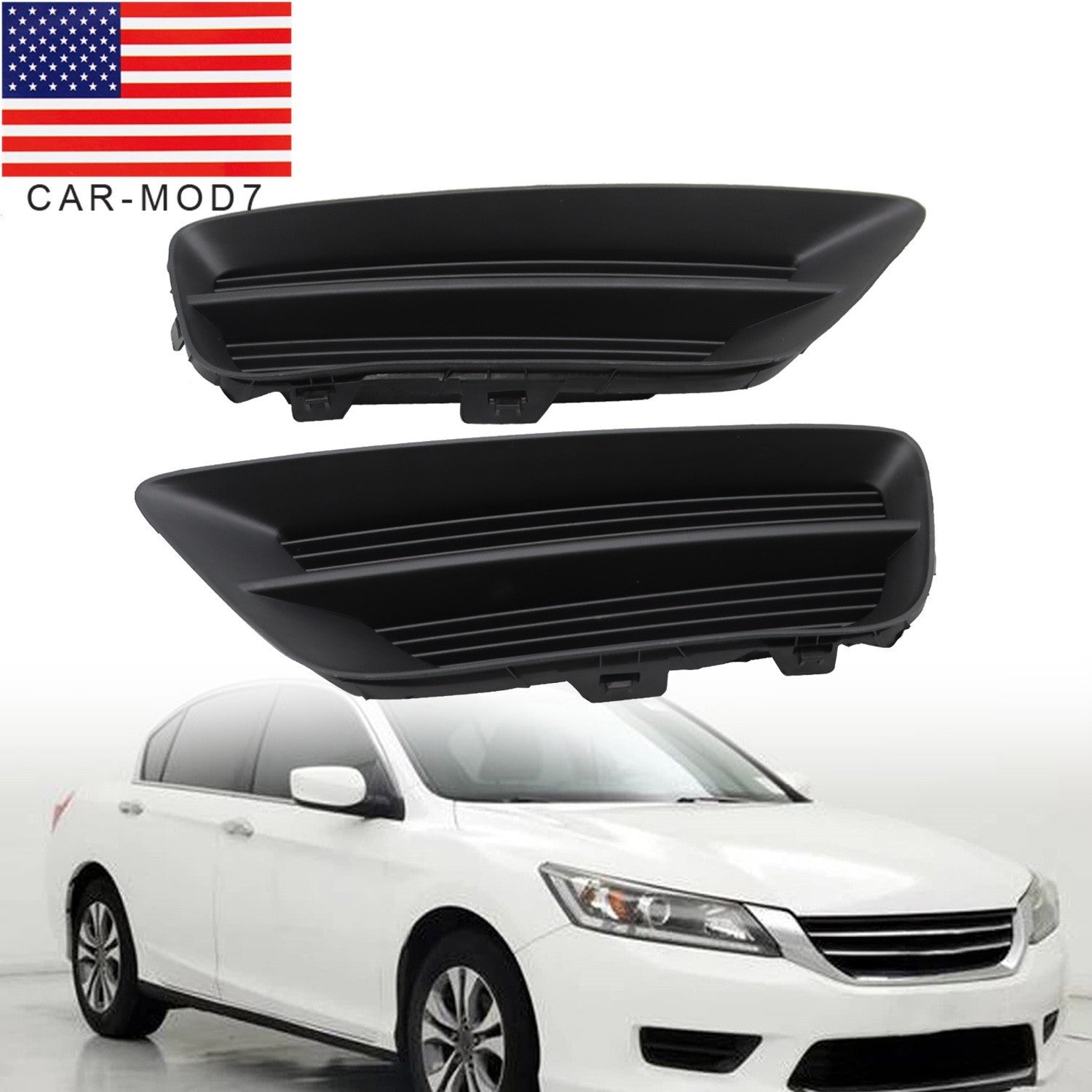 Front LH RH Fog Light Cover 2013-2015 Honda Accord 71112T2AA00