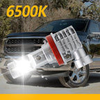 H11 H8 H9 LED Headlight Kit 6500K 360000LM Super Bright High Low Beam Bulbs