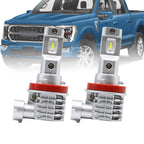 H11 H8 H9 LED Headlight Kit 6500K 360000LM Super Bright High Low Beam Bulbs