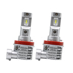 H11 H8 H9 LED Headlight Kit 6500K 360000LM Super Bright High Low Beam Bulbs