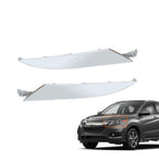 2019-21 Honda HRV Headlight Trim & Front Hood Chrome Grille Molding