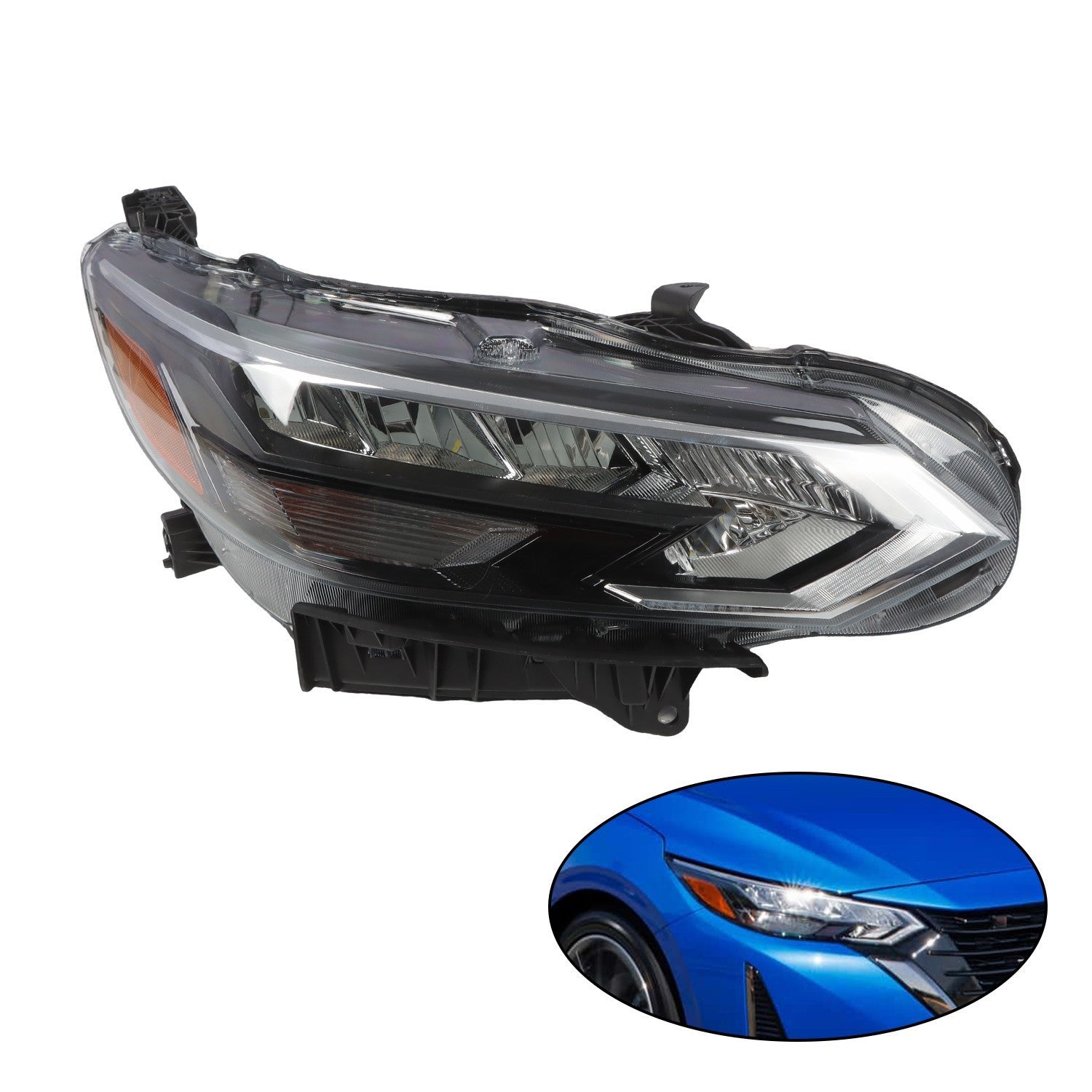 LED Headlight Right Passenger Side for 2024-2025 Nissan Sentra SR