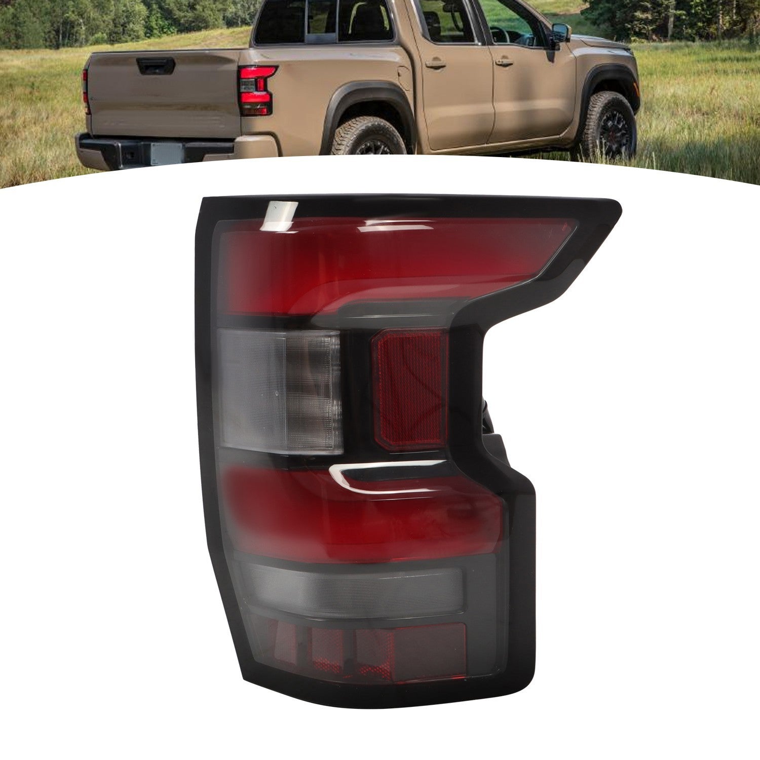 LED Right Tail Light Rear Lamp for 2022-2023 Nissan Frontier Passenger Side