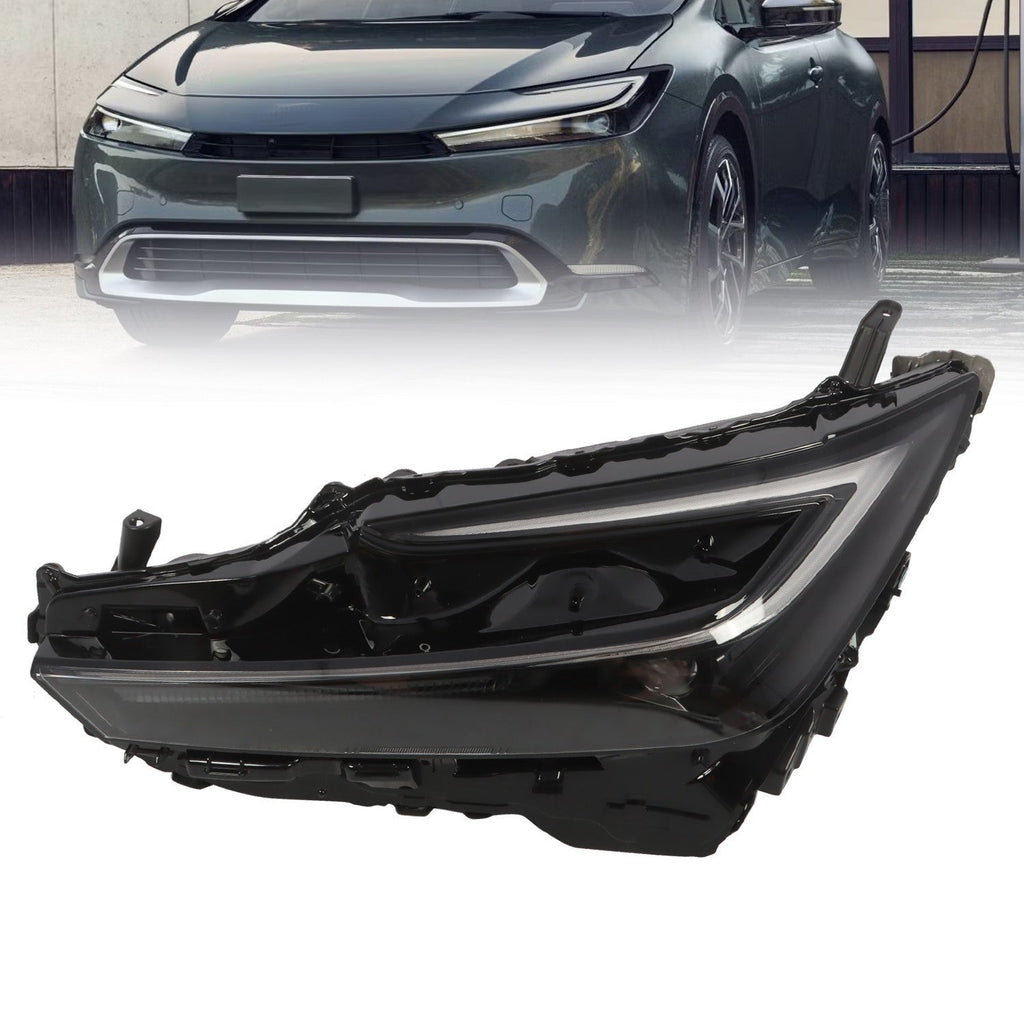 Left Driver Side Headlight Assembly for 2023-2024 Toyota Prius