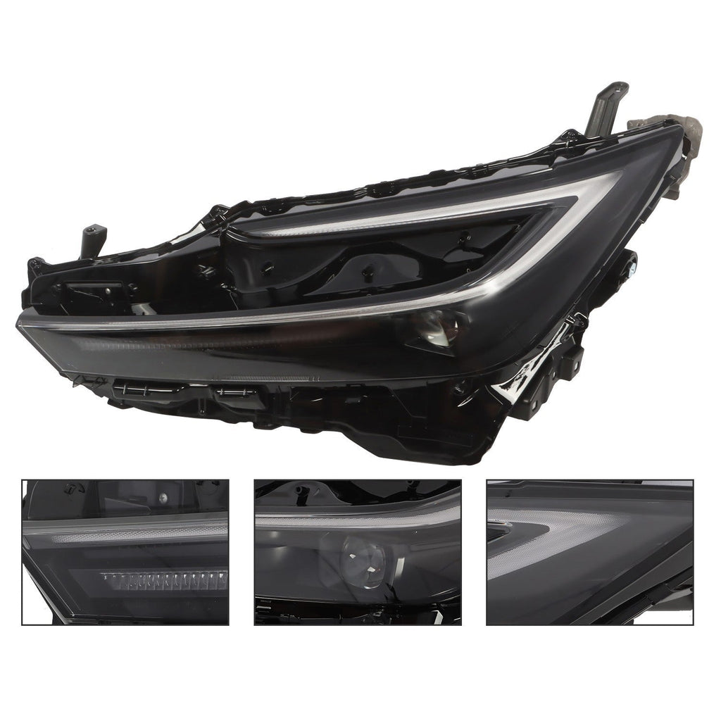 Left Driver Side Headlight Assembly for 2023-2024 Toyota Prius