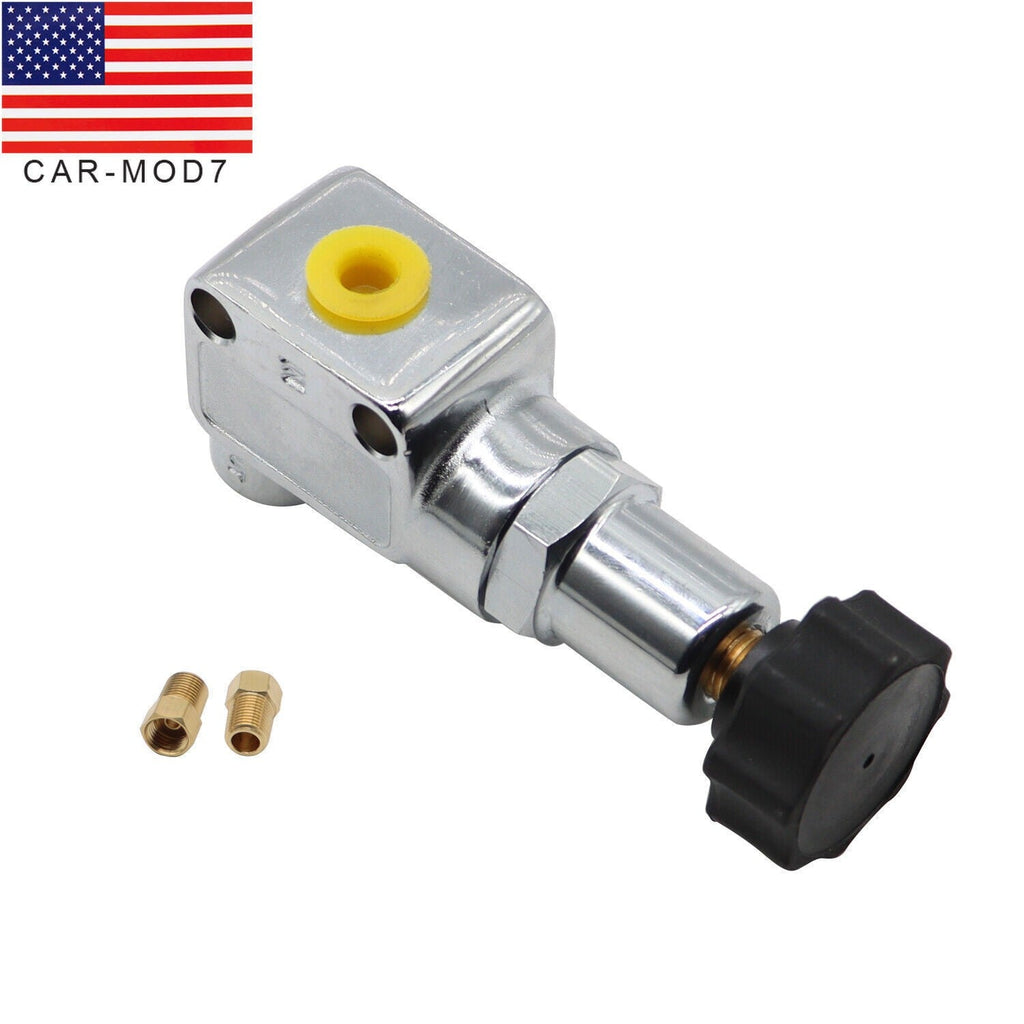 Adjustable Aluminum Steel Disk Brake Proportioning Valve Knob New