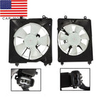Pair Cooling Fans Set of 2 Left & Right for Honda Civic Driver & Passenger Side