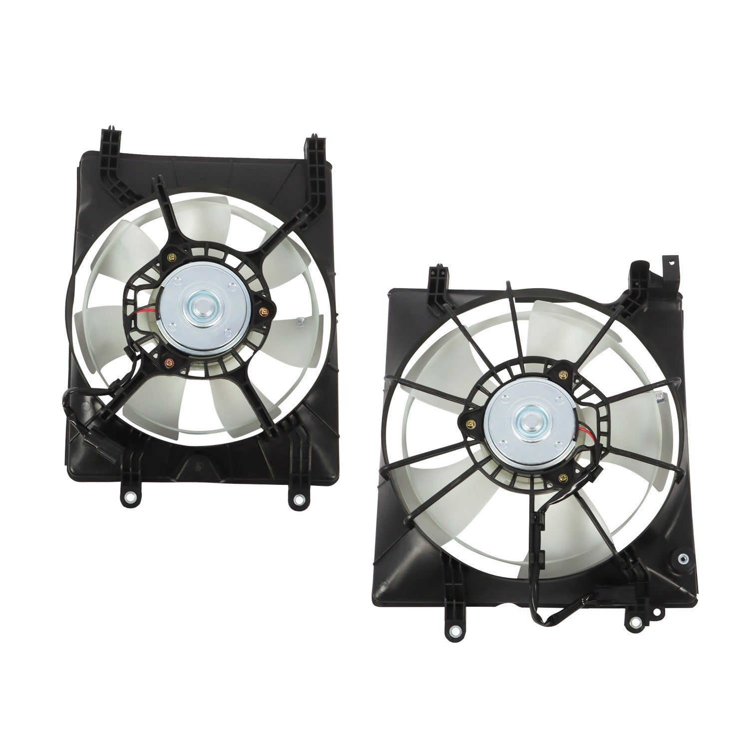 Pair Cooling Fans Set of 2 Left & Right for Honda Civic Driver & Passenger Side