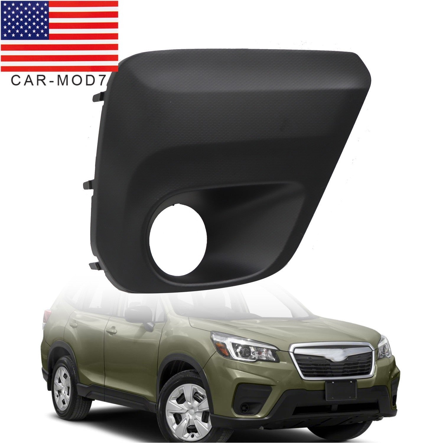 Right Side Fog Light Trim Bezel Cover for 2019-2021 Subaru Forester RH