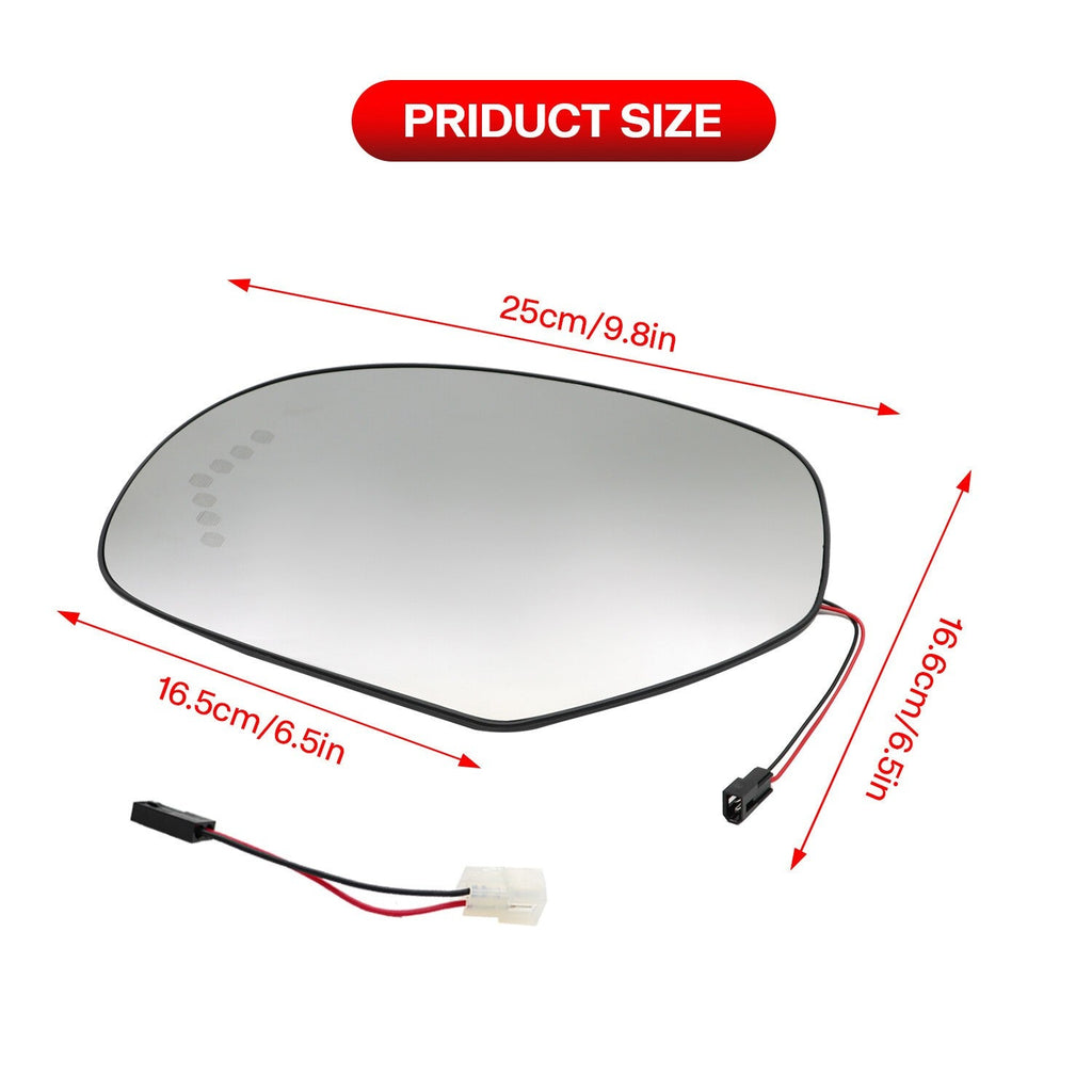 Heated Driver Side Mirror Glass 2007-2013 Cadillac Chevrolet Tahoe GMC
