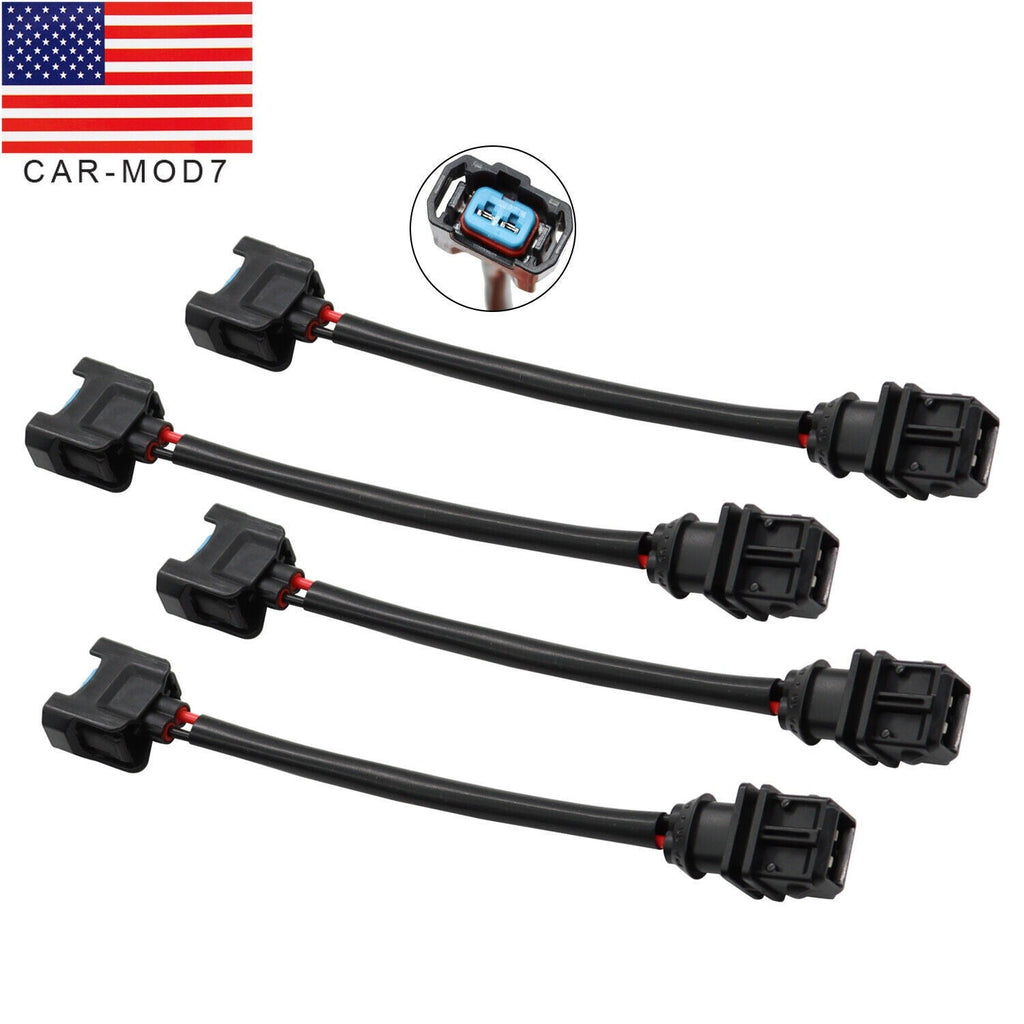 New OBD1 to OBD2 Fuel Injector Jumper Harness Adapter for Honda 4 Cylinders