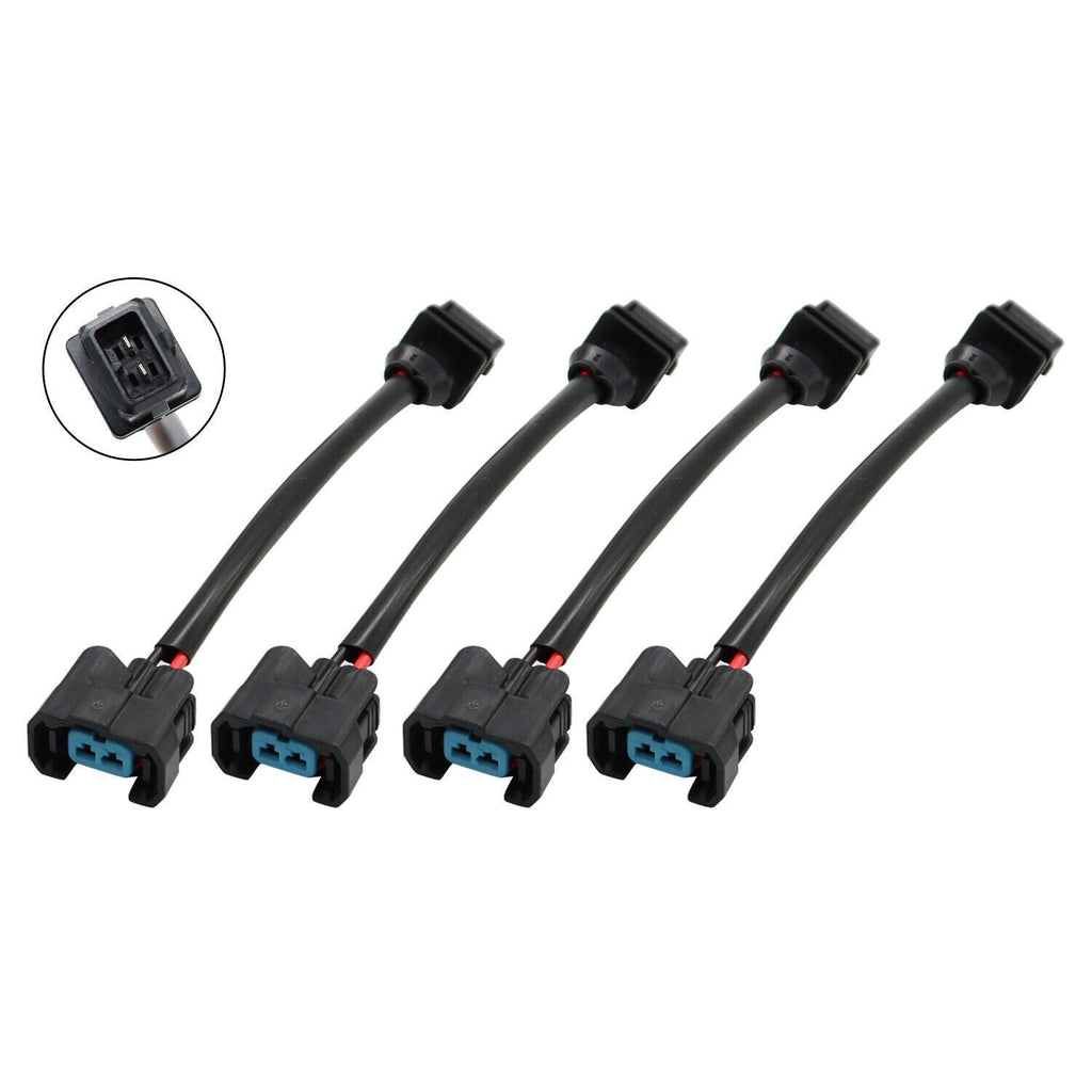 New OBD1 to OBD2 Fuel Injector Jumper Harness Adapter for Honda 4 Cylinders