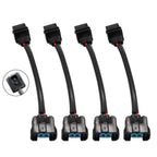 New OBD1 to OBD2 Fuel Injector Jumper Harness Adapter for Honda 4 Cylinders