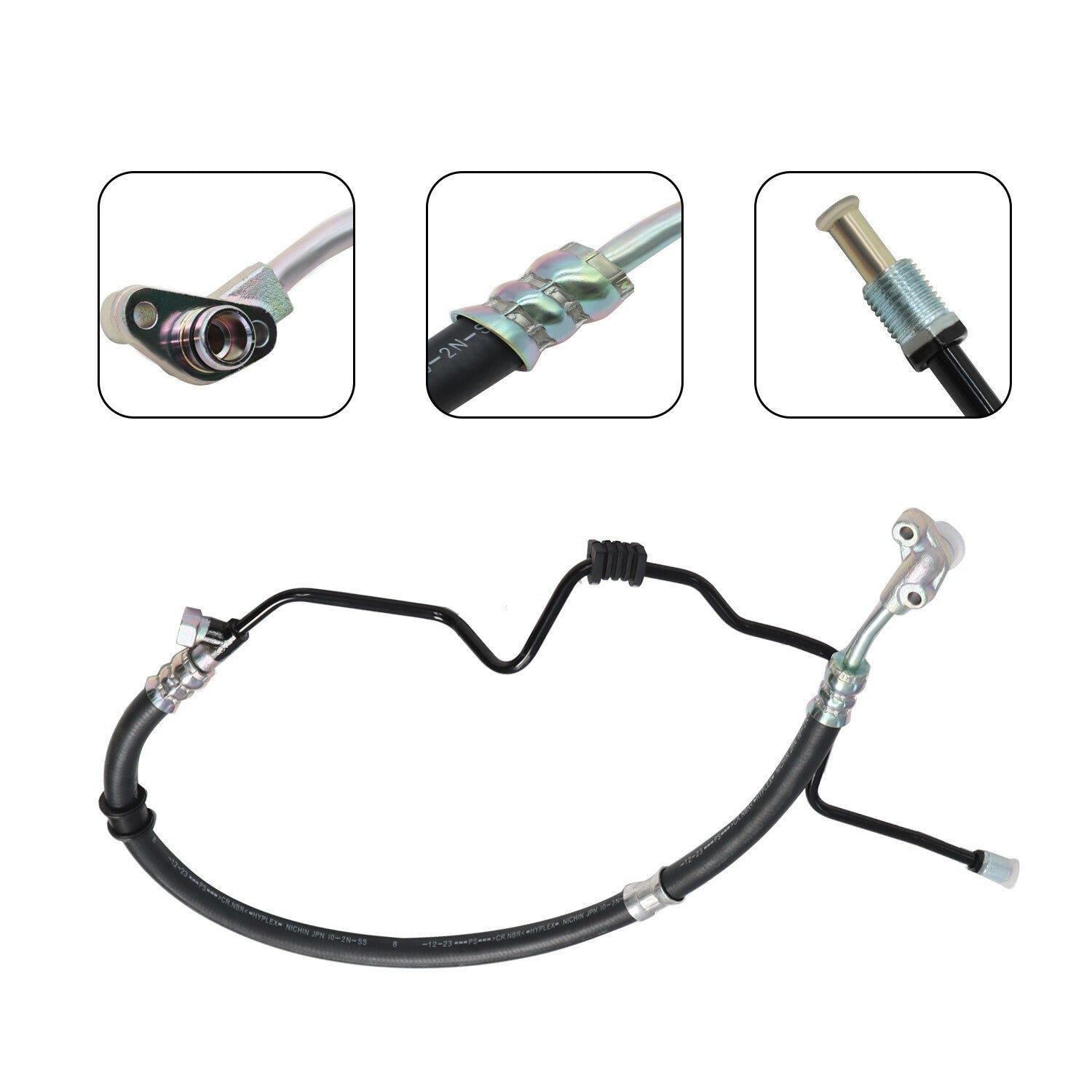 Power Steering Pressure Hose for Honda Pilot 2005-2008 V6 3.5L New