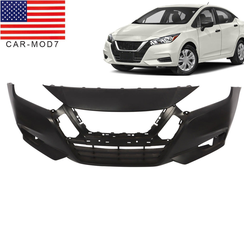 Primered Front Bumper Cover Fascia for 2020-2022 Nissan Versa Sedan NEW