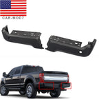 NEW Primered Rear Bumper Face Bar Pair for 2017-2022 Ford F-250 F-350 w/Park