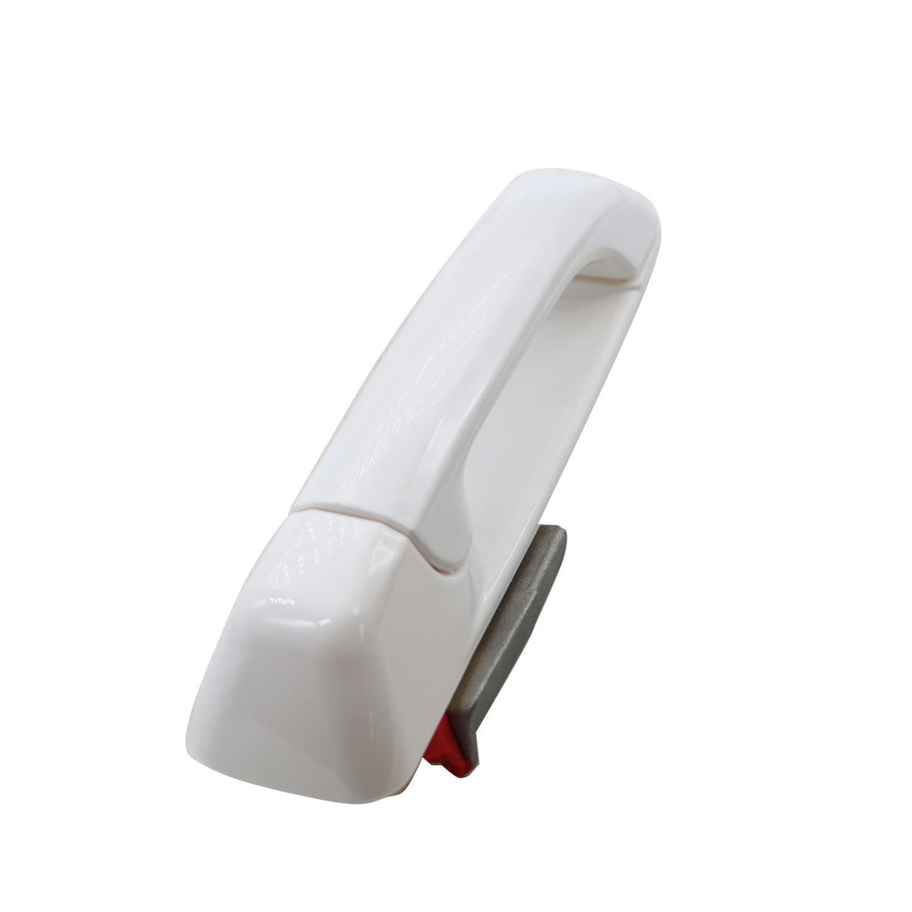 Set of 4 Bright White Front & Rear Door Handles for Dodge Ram 2012-2018