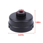 64MM Oil Filter Cap Wrench Socket Remover Tool for Toyota Lexus 14 Flutes