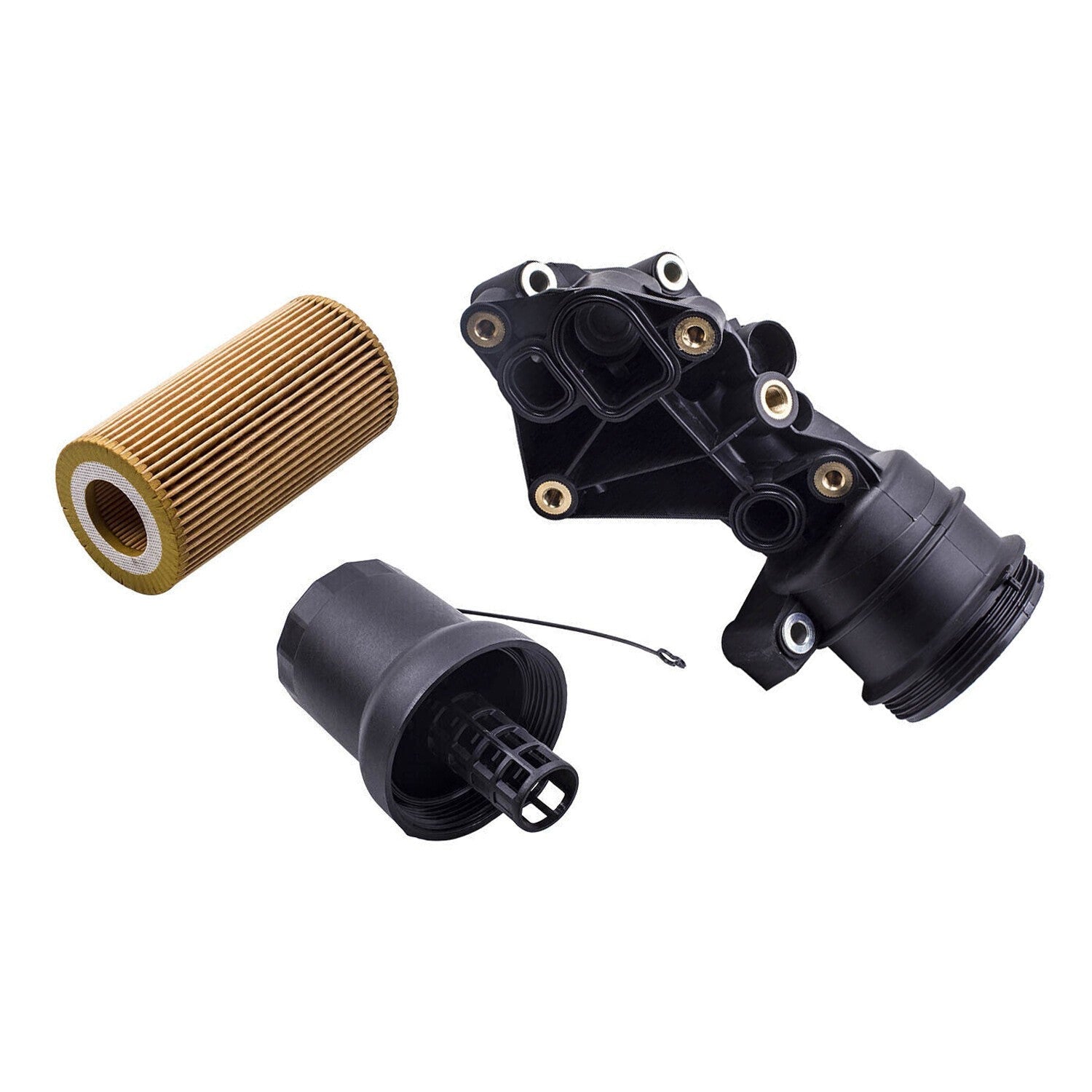 Oil Filter Housing for Volkswagen Jetta Passat Golf Rabbit Beetle 2.5L