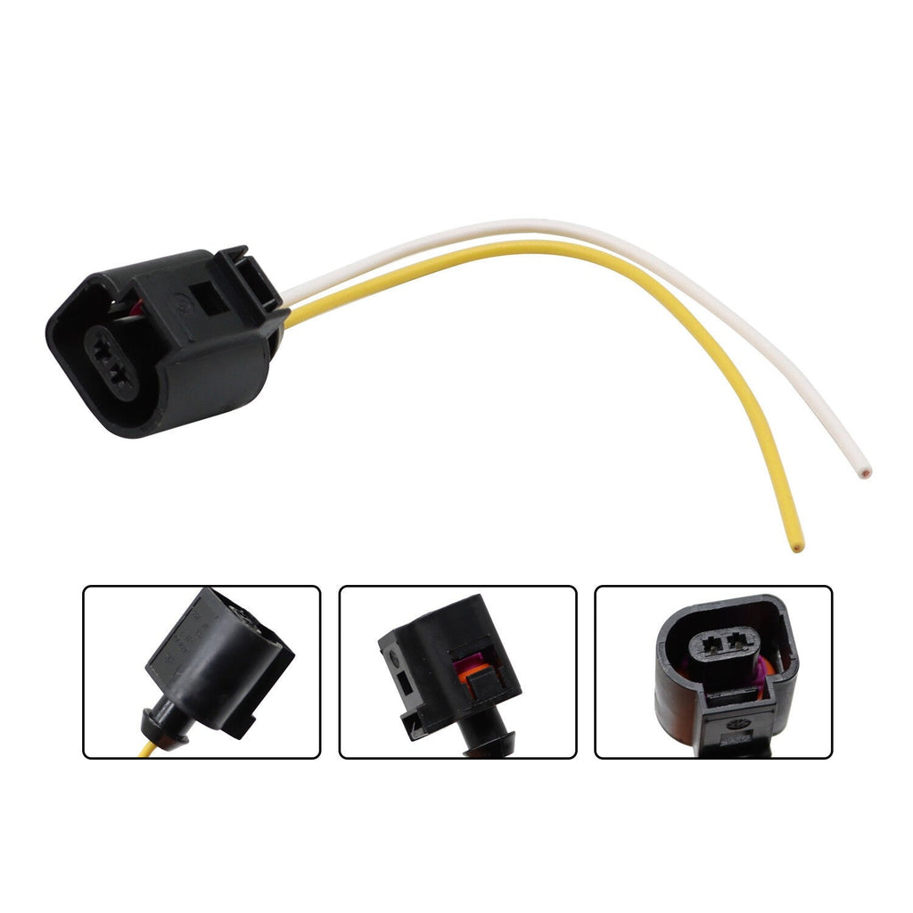 Outer Ambient Air Temp Sensor Plug Pigtail Wiring for VW Jetta Passat Audi New