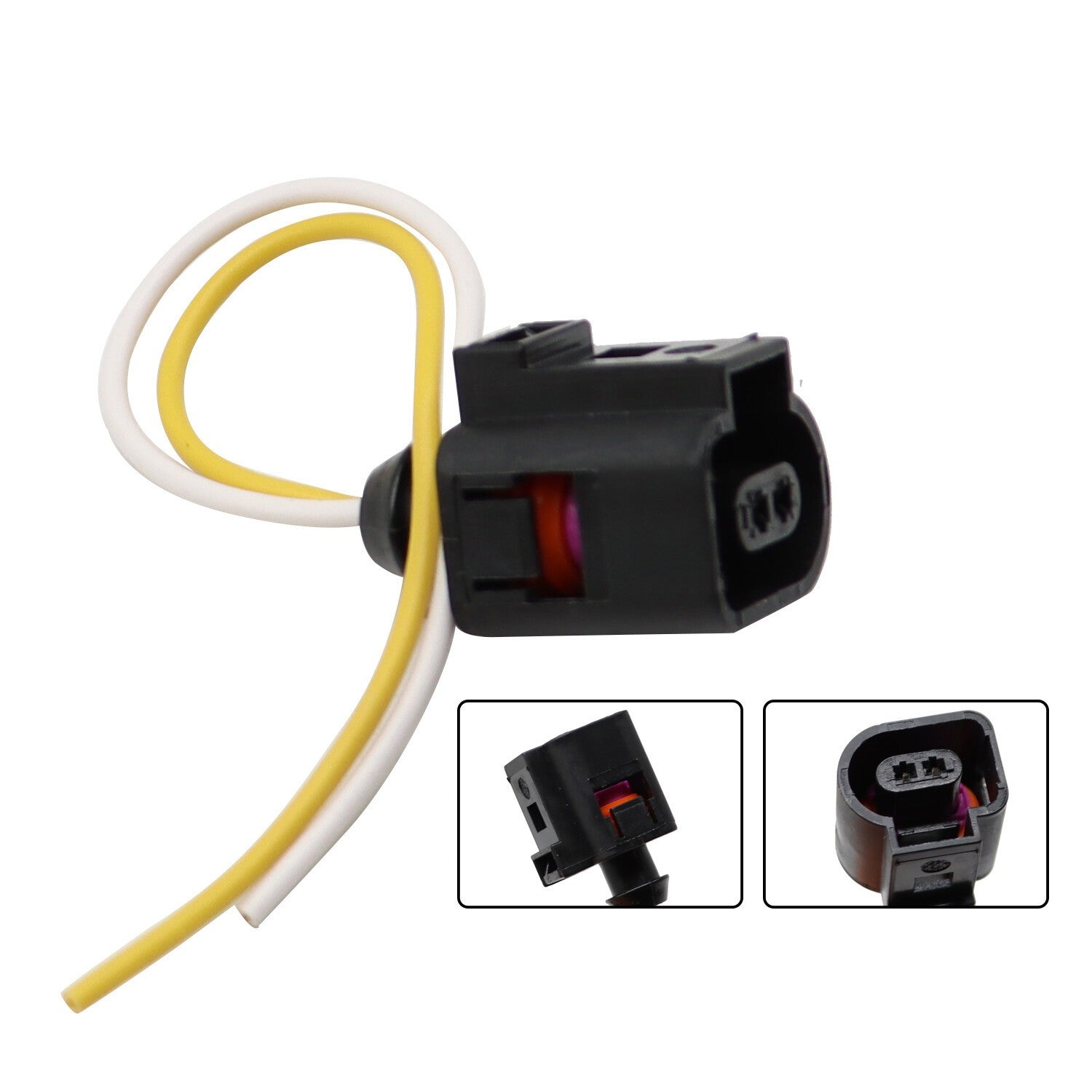 Outer Ambient Air Temp Sensor Plug Pigtail Wiring for VW Jetta Passat Audi New