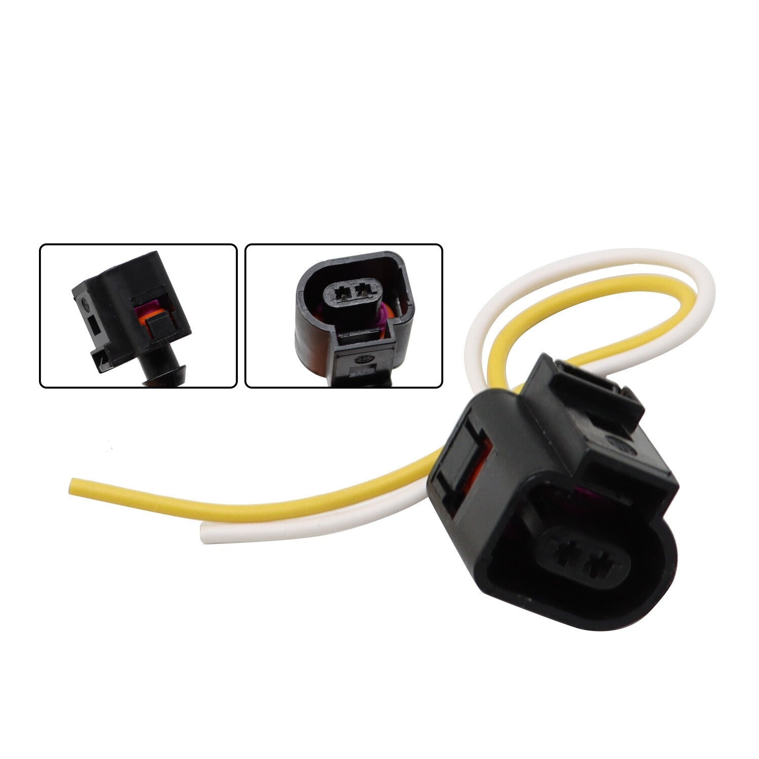 Outer Ambient Air Temp Sensor Plug Pigtail Wiring for VW Jetta Passat Audi New