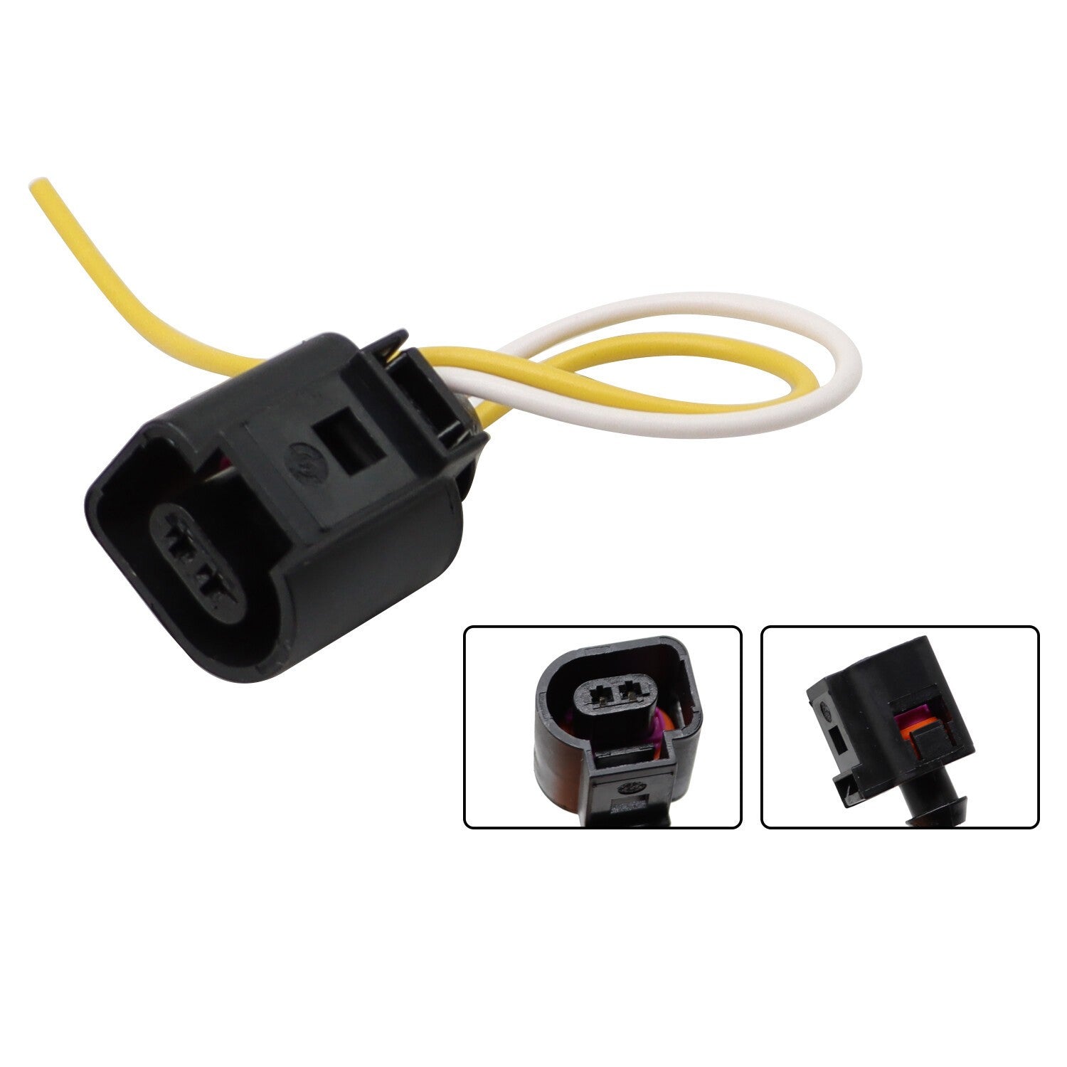 Outer Ambient Air Temp Sensor Plug Pigtail Wiring for VW Jetta Passat Audi New