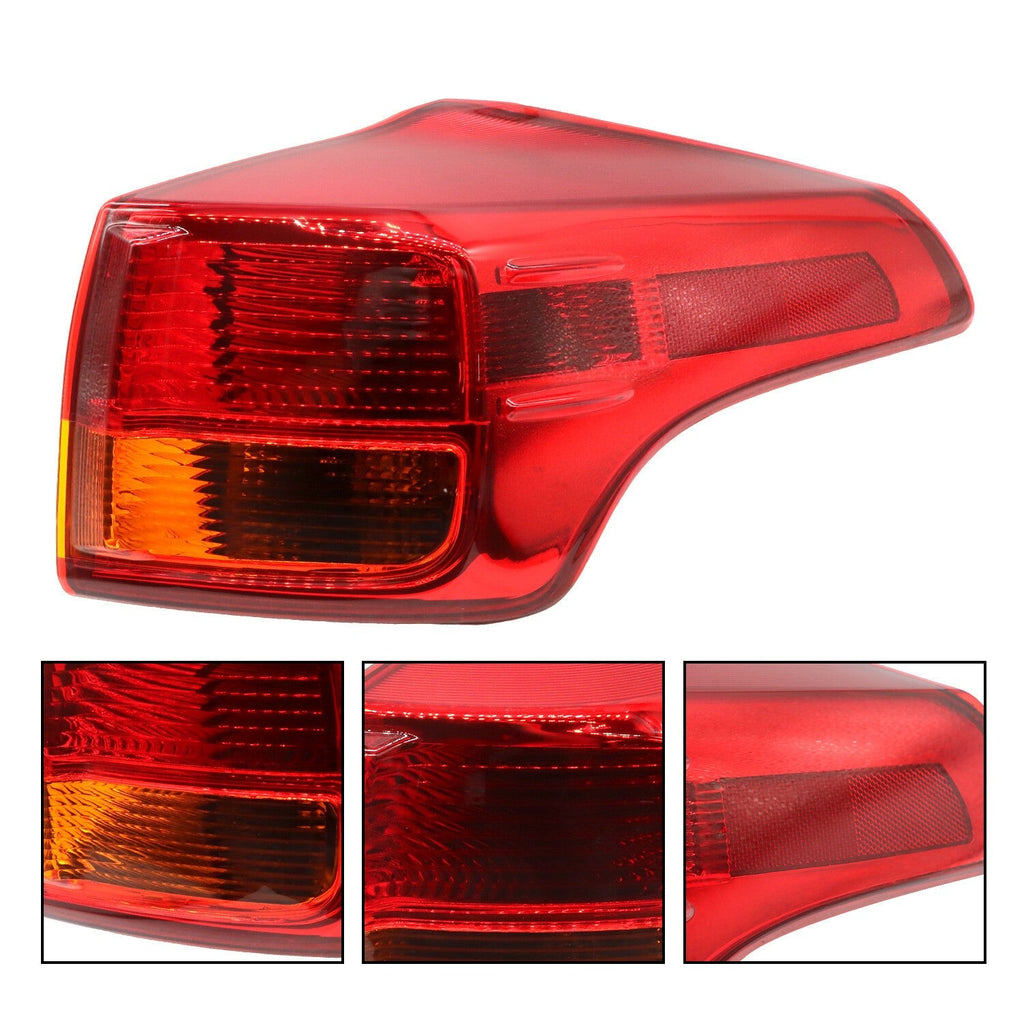 2013-2015 Toyota RAV4 Right Outer Halogen Tail Light Assembly Passenger Side