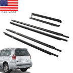 Lexus GX470 2003-2009 Outside Quarter & Door Belt Moulding Weatherstrip Set