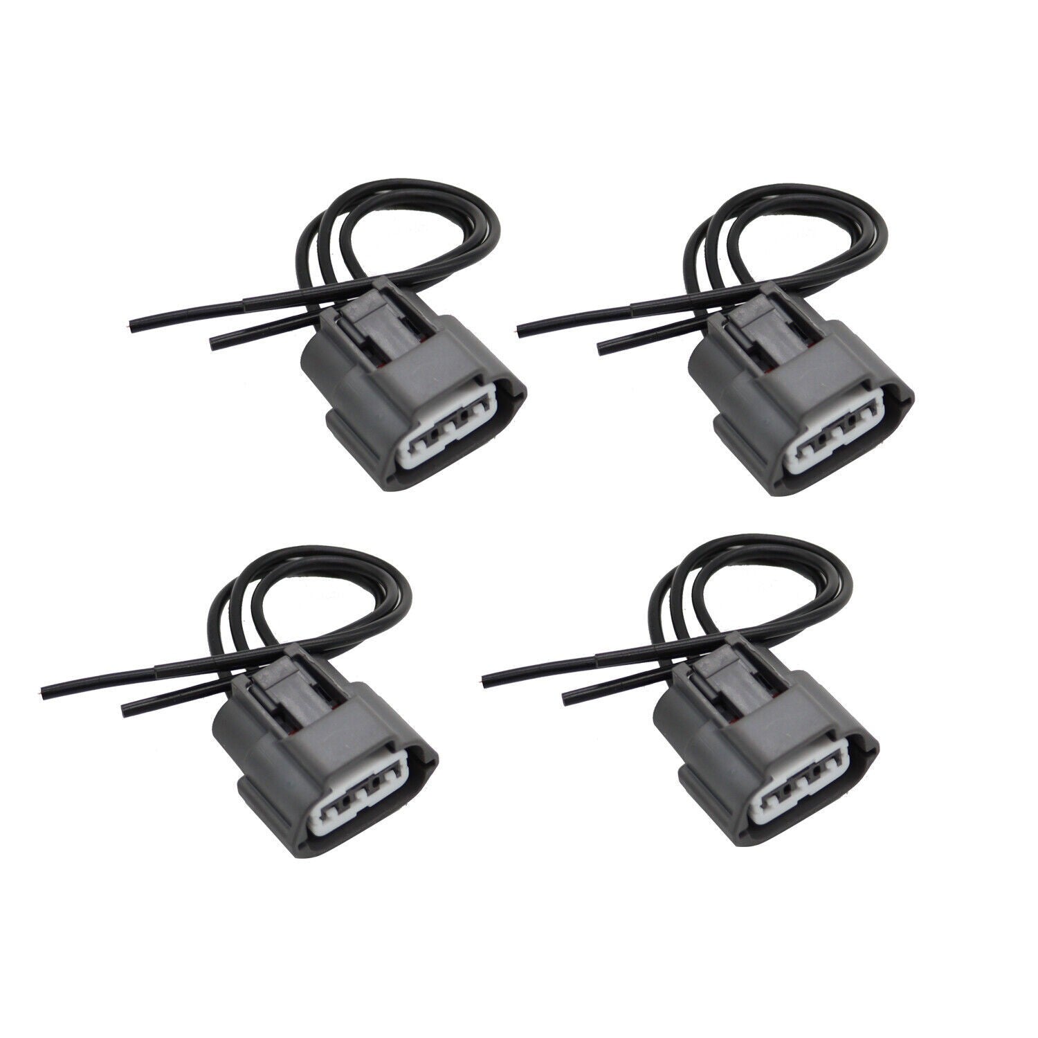 Pack of 4 Ignition Coil Connectors Wiring Harness for Nissan Altima 2002-2018